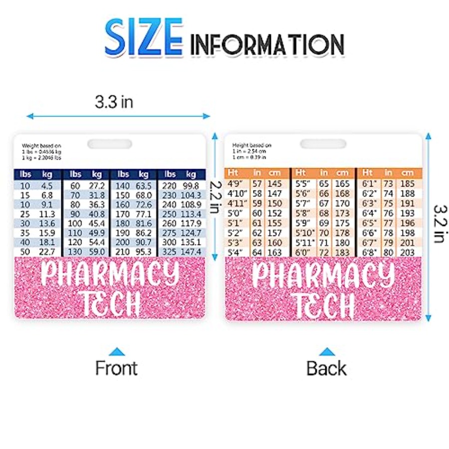 Pharmacy Tech Badge Buddy Card - огляд і ціна Tech Accessories For Work