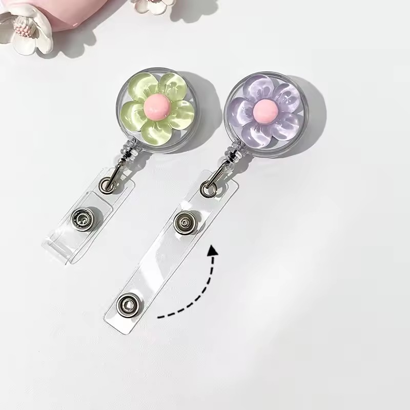 Cute Floral Retractable Badge  - огляд і ціна Xray Tech Accessories