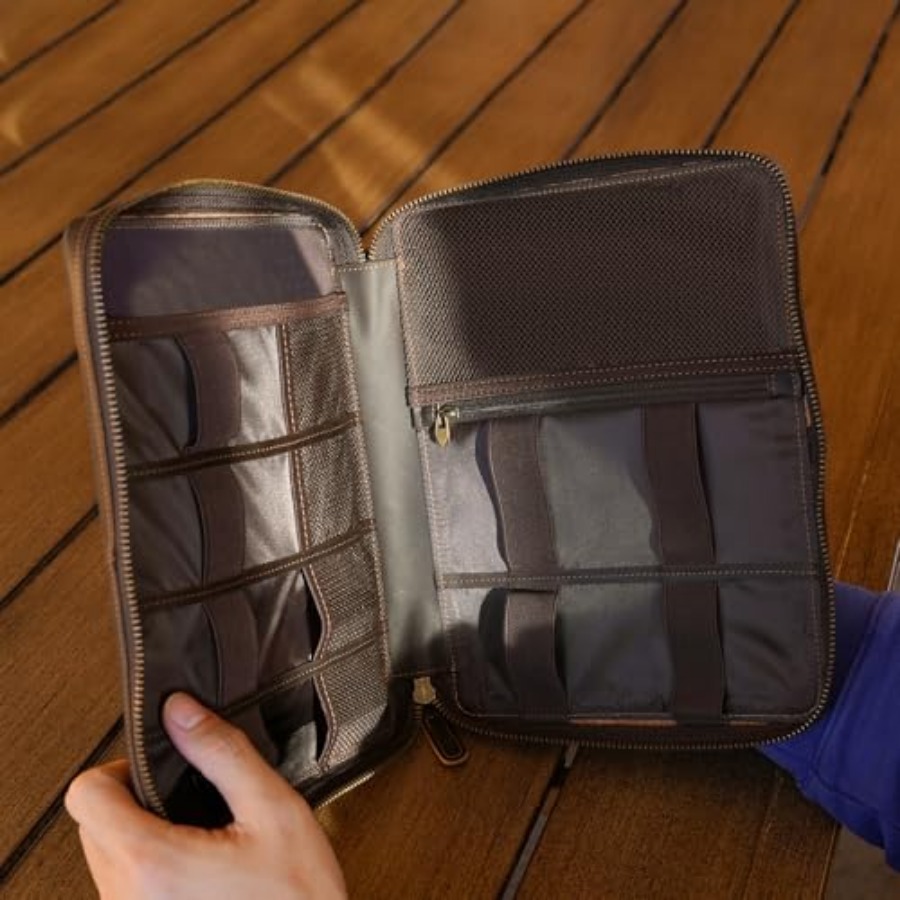 Polare Full Grain Leather Trav - огляд і ціна Tech Accessories For Travel