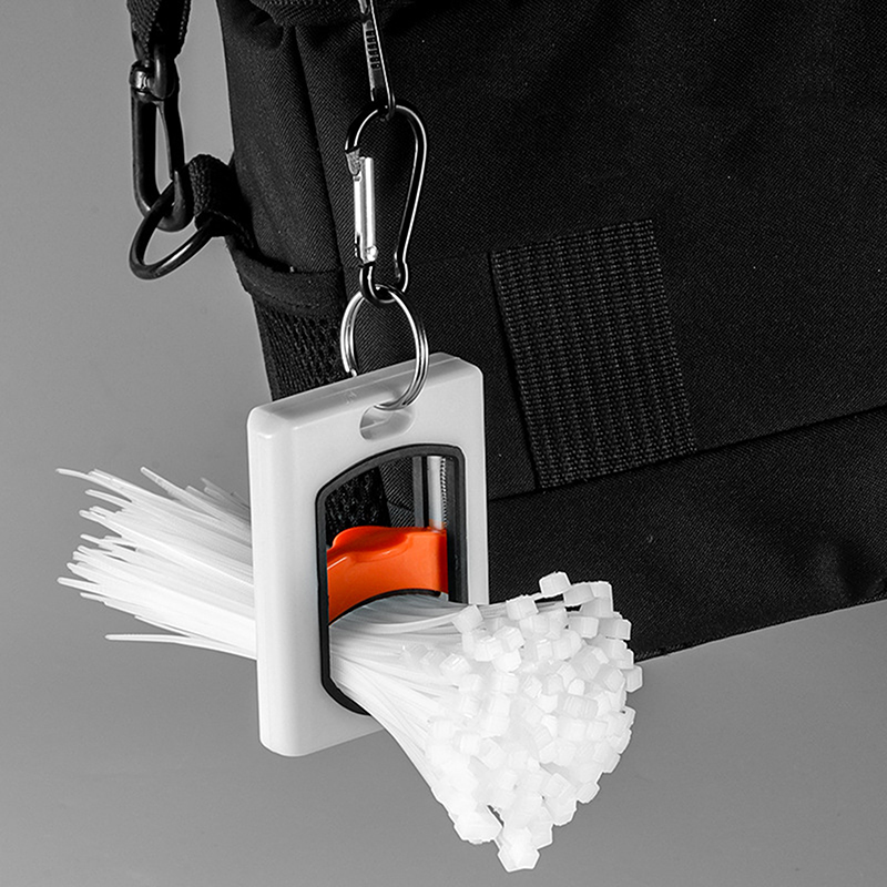 TW 1pc new Square Cable Tie Or - огляд і ціна Travel Cable Organizer
