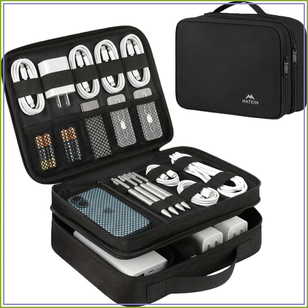 Electronics Organizer Travel C - огляд і ціна Travel Cable Organizer
