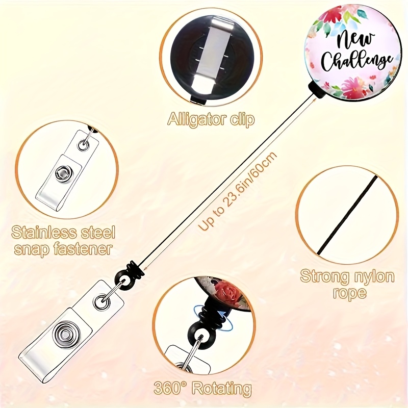 Cute nurse badge reel retracta - огляд і ціна Xray Tech Accessories