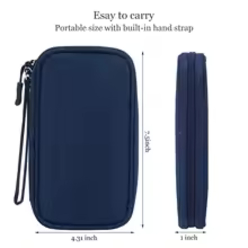 1PCS Grey/Black/Pink/Navy NEW  - огляд і ціна Travel Cable Organizer