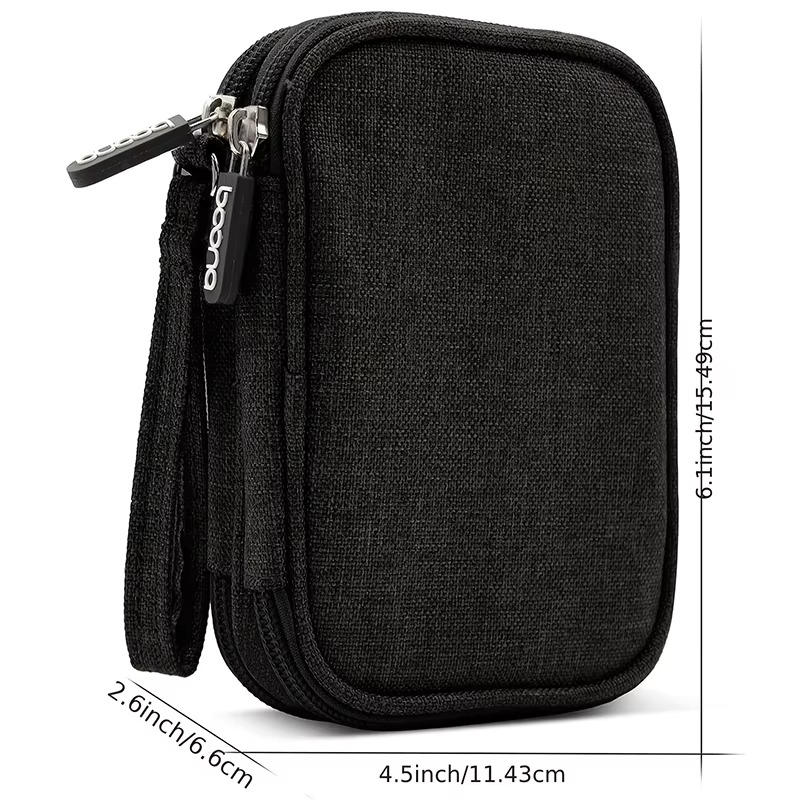 1PCS Grey/Black/Pink/Navy NEW  - огляд і ціна Travel Cable Organizer
