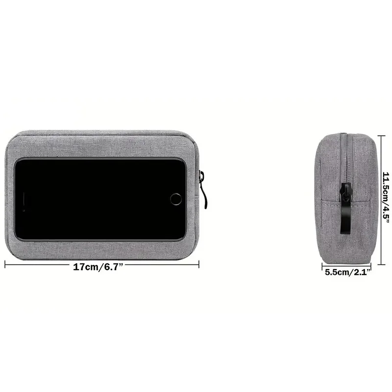 1PCS Storage Bag Cable Cord Or - огляд і ціна Travel Cable Organizer