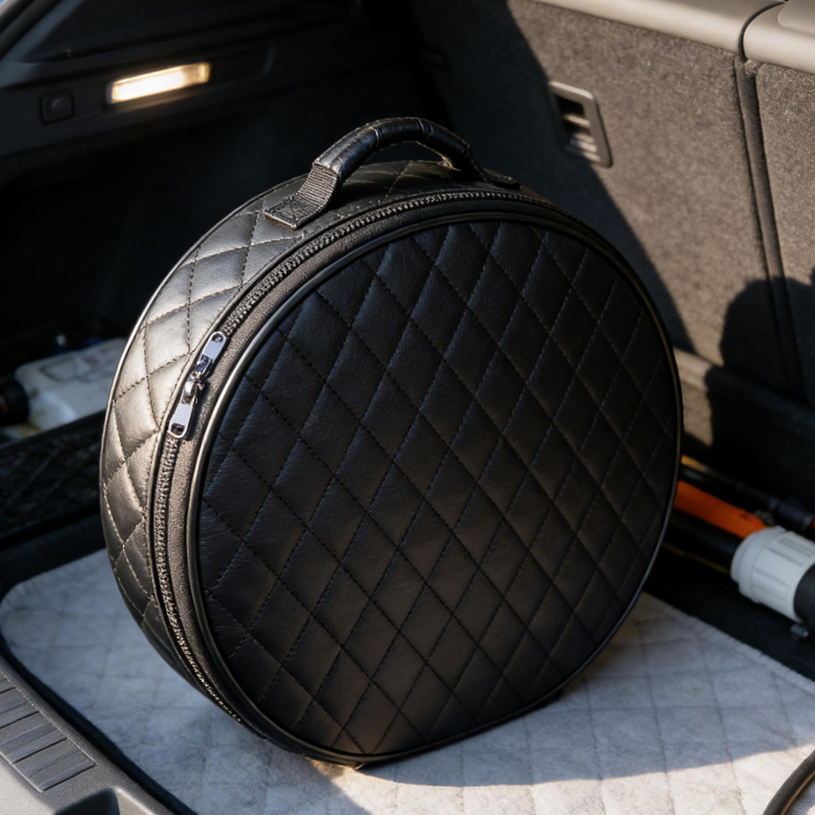 Car Charging Cable Bag PU Leat - огляд і ціна Travel Cable Organizer