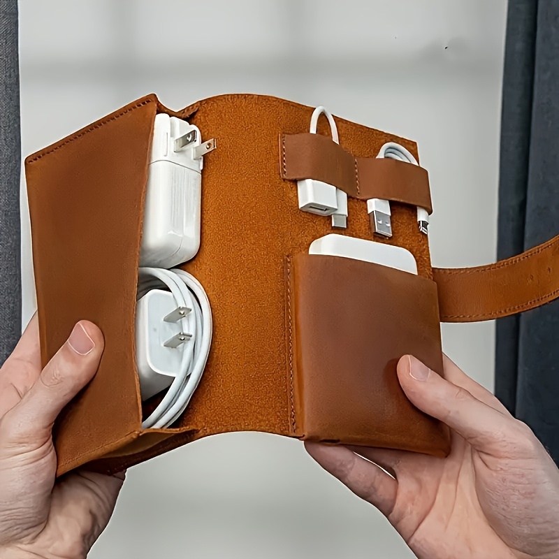 1pc PU Leather Multi-Compartme - огляд і ціна Tech Accessories Designer