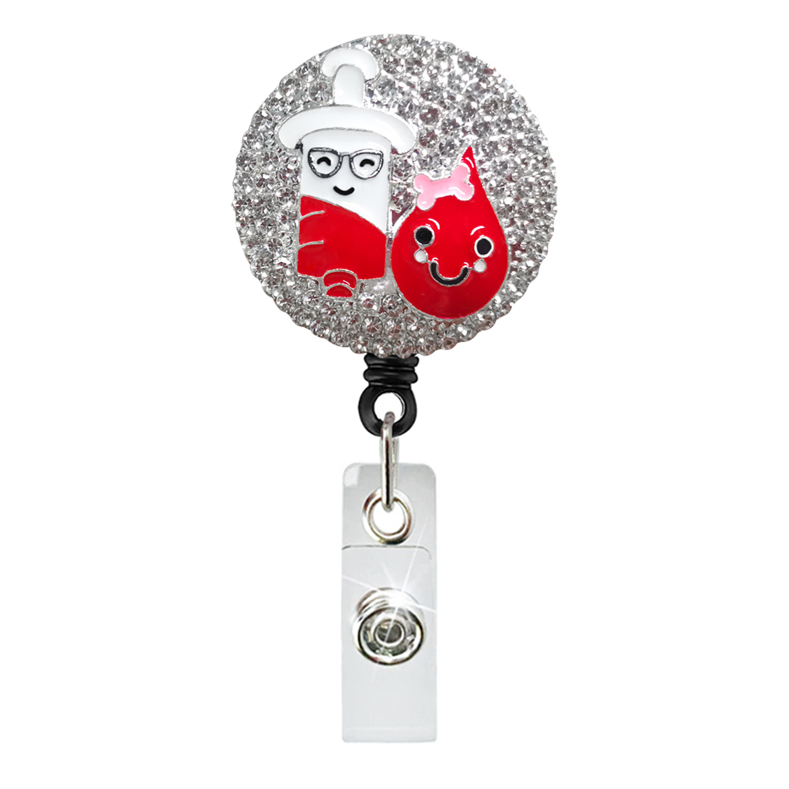 Rhinestone Heart Shape EKG Syr - огляд і ціна Xray Tech Accessories