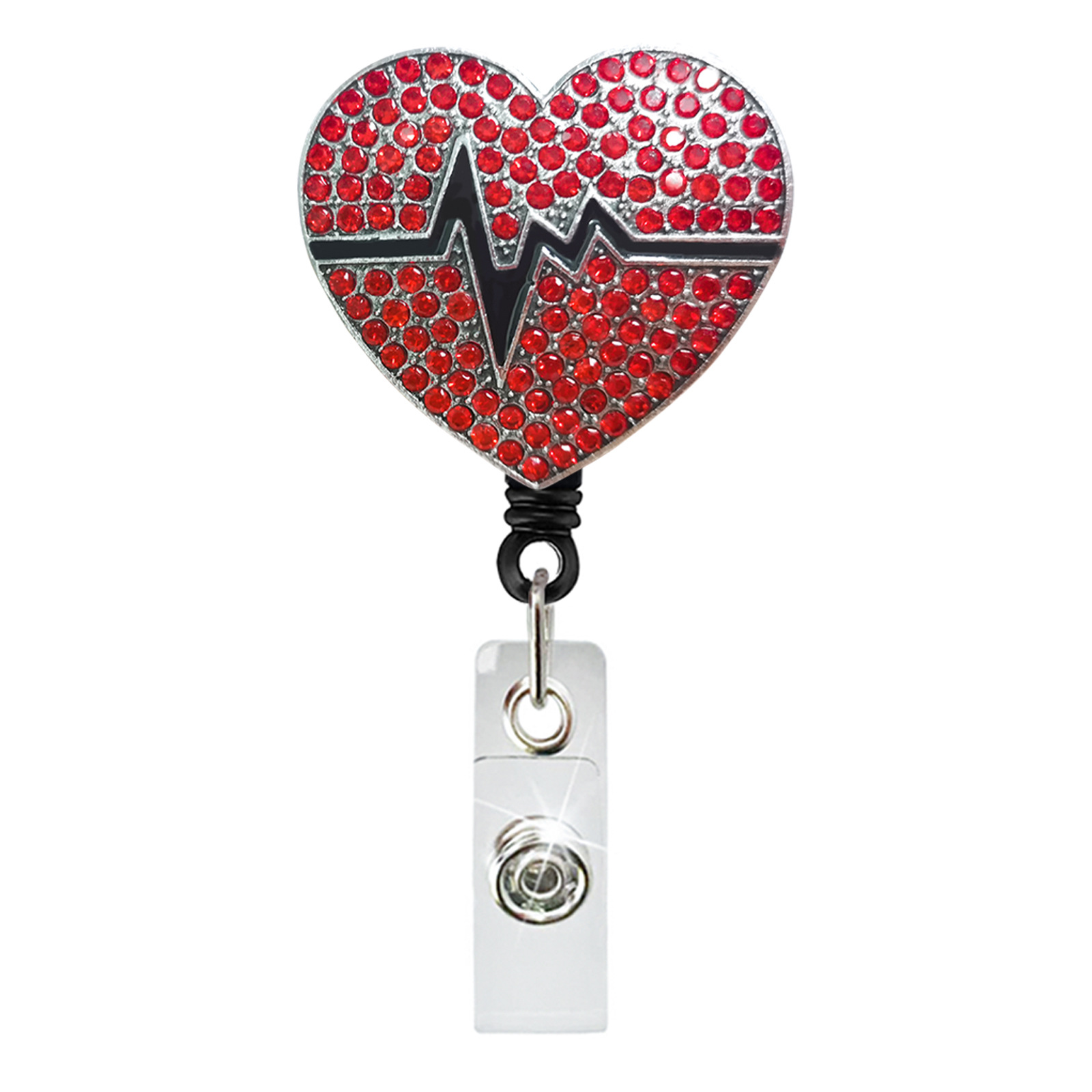 Rhinestone Heart Shape EKG Syr - огляд і ціна Xray Tech Accessories