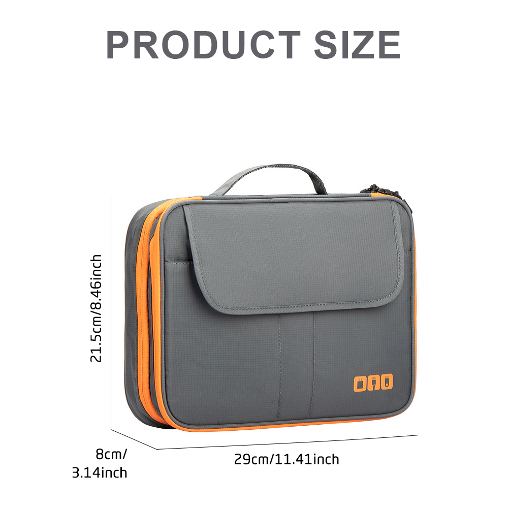 Large Capacity Tech Organizer  - огляд і ціна Tech Accessories For Travel
