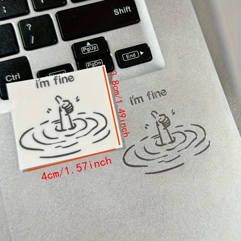 3Pcs, 3D Personality Stickers, - огляд і ціна Tech Accessories Designer