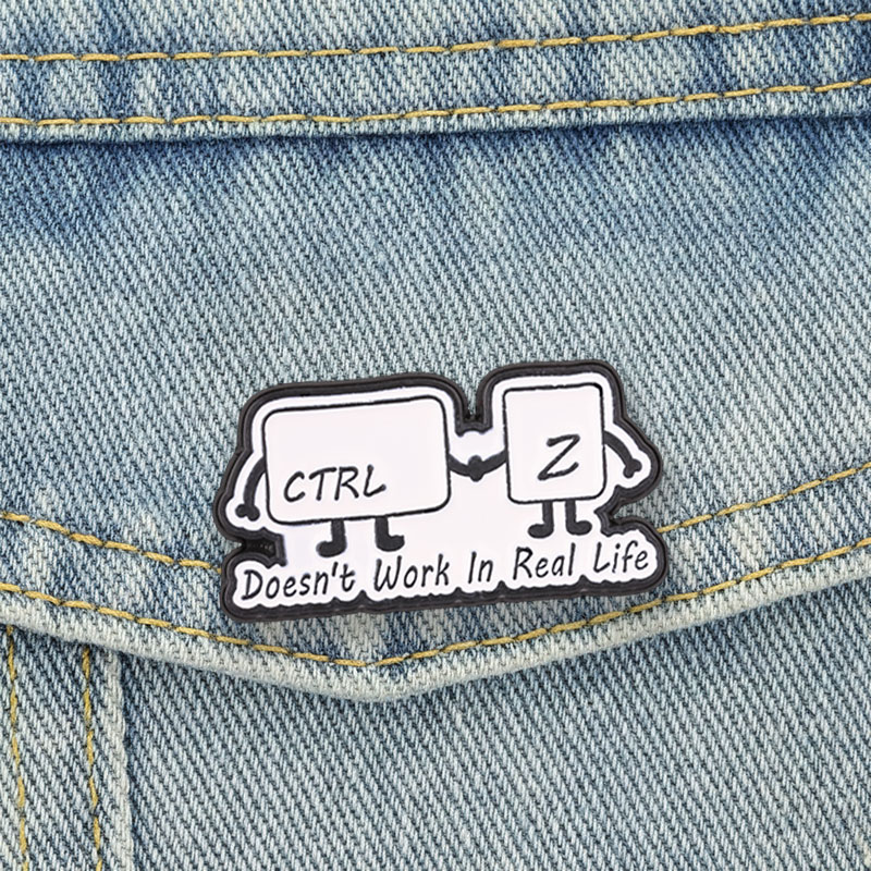 Funny Tech Meme Enamel Pins Ct - огляд і ціна Tech Accessories For Work
